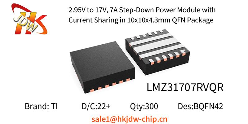 Texas Instruments  New and Original  LMZ31707RVQR in Stock  IC SMD/SMT package